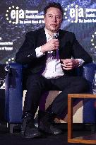 Elon Musk In Poland At Symposium On Fighting Antisemitism