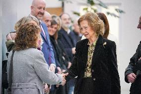 Queen Sofia Visits Alava - Spain