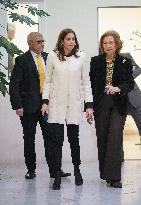 Queen Sofia Visits Alava - Spain