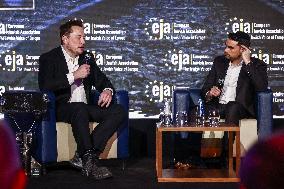 Elon Musk In Poland At Symposium On Fighting Antisemitism