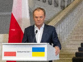 Joint briefing of Prime Ministers of Ukraine and Poland in Kyiv