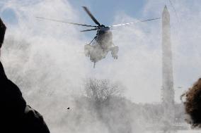 President Biden Hold A White House Arrivals