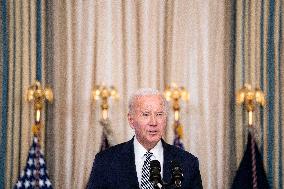 President Joe Biden meets with Task Force on Reproductive Healthcare Access