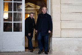 Farmers Unions meet with French Prime Minister - Paris