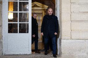 Farmers Unions meet with French Prime Minister - Paris