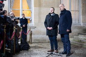 Farmers Unions meet with French Prime Minister - Paris