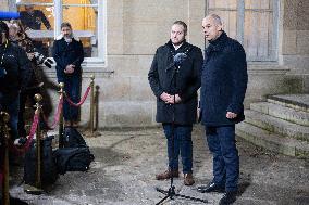 Farmers Unions meet with French Prime Minister - Paris