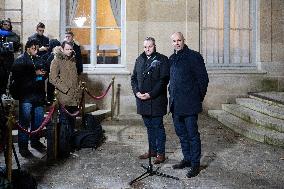 Farmers Unions meet with French Prime Minister - Paris