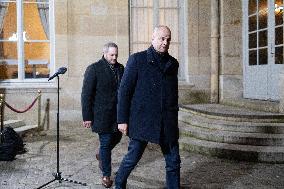 Farmers Unions meet with French Prime Minister - Paris