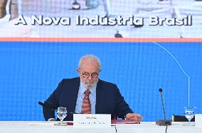 President Of Brazil, Luiz Inácio Lula Da Silva Launch New Industry Brazil