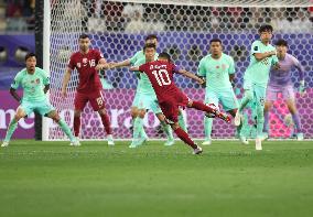 (SP)QATAR-DOHA-FOOTBALL-AFC ASIAN CUP-GROUP A-QATAR VS CHINA