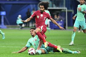 (SP)QATAR-DOHA-FOOTBALL-AFC ASIAN CUP-GROUP A-QATAR VS CHINA