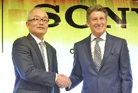 Sony signs sponsorship with World Athletics