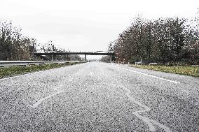 Farmers Block A62 Motorway - South Western France