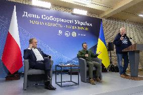 Tusk Meets Zelensky - Kyiv