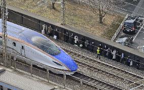 Power outage halts bullet trains in Japan