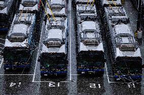 Bus Vancouver Transit Strike