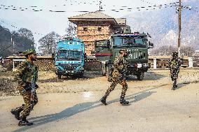 High Security In Kashmir Ahead Of Republic Day In Kashmir