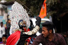 Millions Celebrate Opening Of Hindu Temple - India