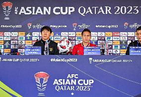 AFC Asian Cup Qatar 2023 Press Conference Indonesia