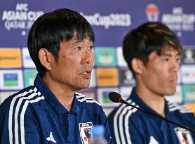 AFC Asian Cup Qatar 2023 Press Conference Japan