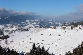 Winter in Carpathians