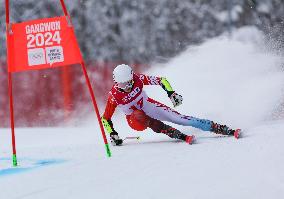 (SP)SOUTH KOREA-JEONGSEON-WINTER YOUTH OLYMPIC GAMES-ALPINE SKIING