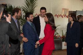 Queen Letizia Inaugurates The Talent Tour 2024 - Lleida