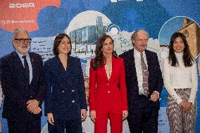 Queen Letizia inaugurates the Talent Tour 2024 in Lleida