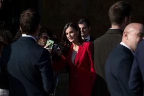 Queen Letizia Inaugurates The Talent Tour 2024 - Lleida