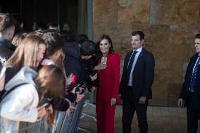 Queen Letizia Inaugurates The Talent Tour 2024 - Lleida