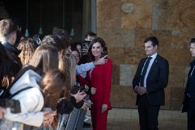 Queen Letizia Inaugurates The Talent Tour 2024 - Lleida