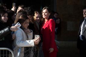 Queen Letizia Inaugurates The Talent Tour 2024 - Lleida