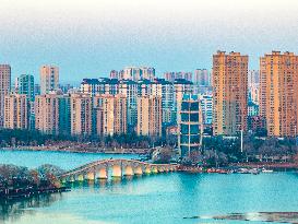 Xishuanghu Wetland Park Urban Ecological Landscape in Lianyunang