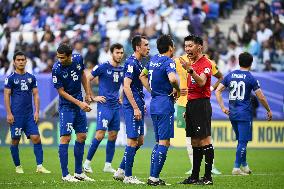 (SP)QATAR-DOHA-FOOTBALL-AFC ASIAN CUP-GROUP B-UZBEKISTAN VS AUSTRALIA
