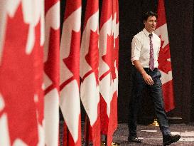 Justin Trudeau Press Conference - Montreal