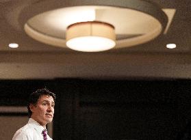 Justin Trudeau Press Conference - Montreal