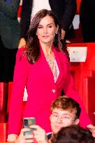 Queen Letizia Inaugurates The Talent Tour 2024 - Lleida