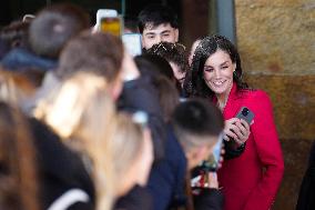 Queen Letizia Inaugurates The Talent Tour 2024 - Lleida