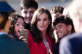 Queen Letizia Inaugurates The Talent Tour 2024 - Lleida