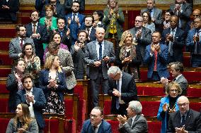 Questions to the government at the National Assembly - Paris