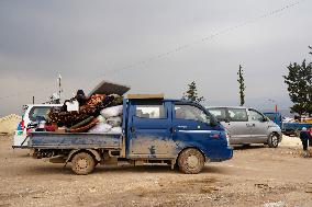 Delivery Of Homes To Earthquake Victims In Afrin
