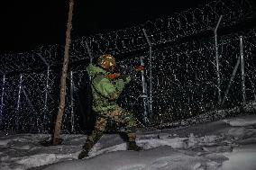Tight Security On India Pakistan Border