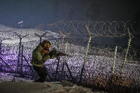 Tight Security On India Pakistan Border