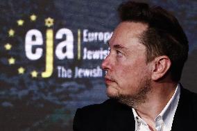 Elon Musk In Krakow, Poland
