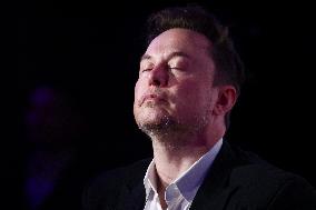 Elon Musk In Krakow, Poland