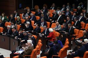 TÜRKIYE-ANKARA-PARLIAMENT-SWEDEN'S NATO BID-APPROVAL