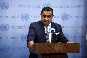 United Nations Middle East Press Conference
