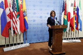United Nations Middle East Press Conference