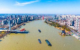 Taoyuan Bridge Construction in Suqian